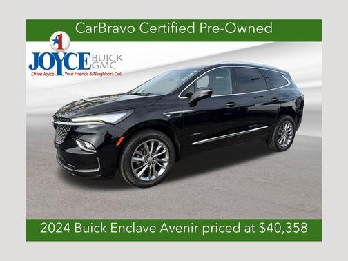 Ebony Twilight Metallic 2024 Buick Enclave Avenir