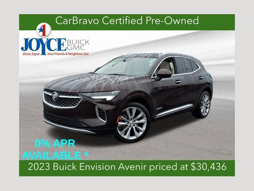 Rich Garnet Metallic 2023 Buick Envision Avenir