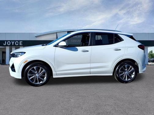 White Frost Tricoat 2023 Buick Encore GX Select