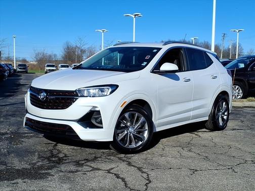 White Frost Tricoat 2023 Buick Encore GX Select
