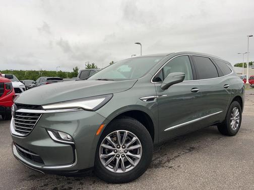 Sage Metallic 2023 Buick Enclave Essence
