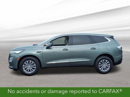 Sage Metallic 2023 Buick Enclave Essence