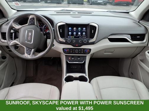 Summit White 2019 GMC Terrain Denali