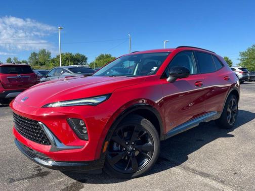 Brilliant Red 2025 Buick Envision Sport Touring
