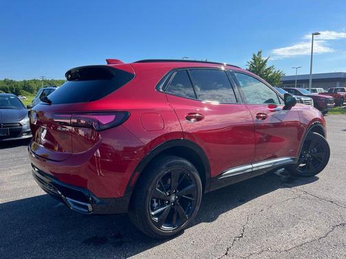 Brilliant Red 2025 Buick Envision Sport Touring