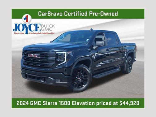 Onyx Black 2024 GMC Sierra 1500 Elevation