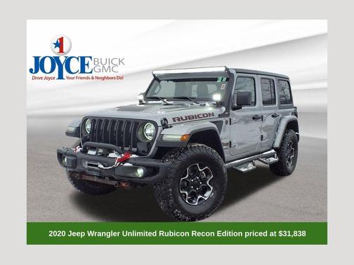 Billet Silver Metallic Clearcoat 2020 Jeep Wrangler Unlimited Rubicon