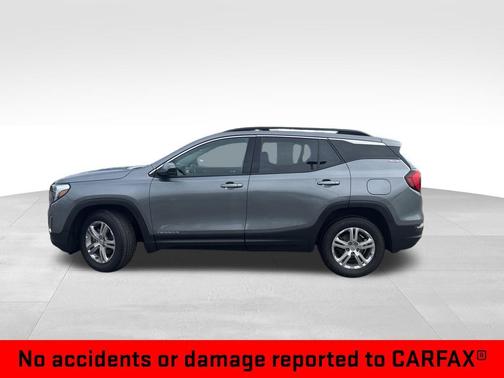 Satin Steel Metallic 2020 GMC Terrain SLE