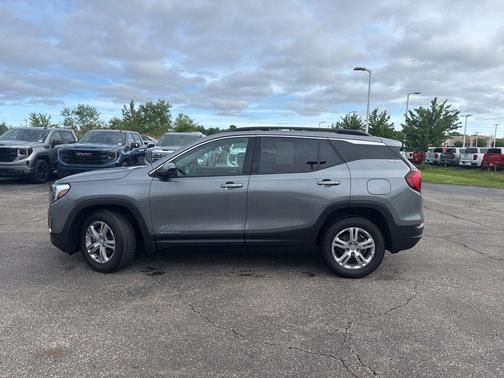 Satin Steel Metallic 2020 GMC Terrain SLE
