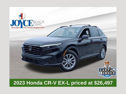 Crystal Black Pearl 2023 Honda CR-V EX-L