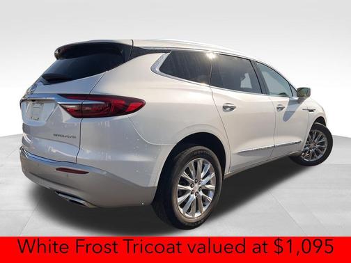 White Frost Tricoat 2019 Buick Enclave Essence