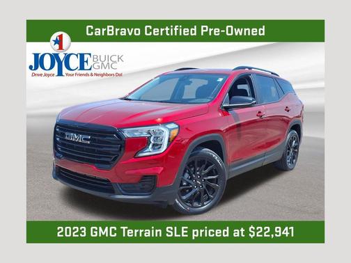 Volcanic Red Tintcoat 2023 GMC Terrain SLE