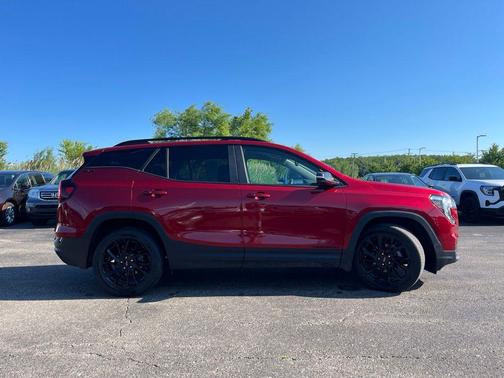 Volcanic Red Tintcoat 2023 GMC Terrain SLE