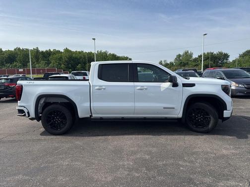 Summit White 2024 GMC Sierra 1500 Elevation
