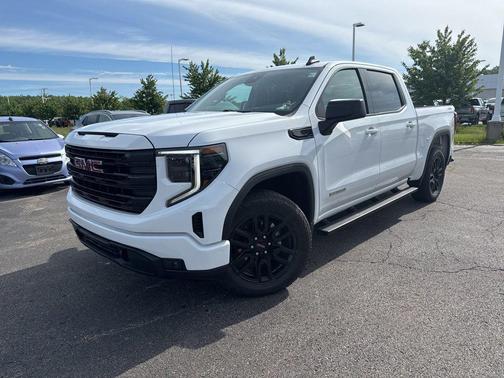 Summit White 2024 GMC Sierra 1500 Elevation