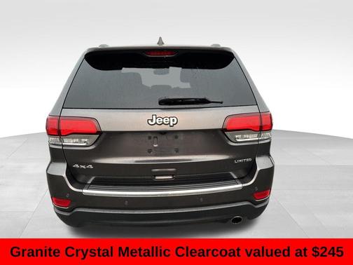 Granite Crystal Metallic Clearcoat 2020 Jeep Grand Cherokee Limited