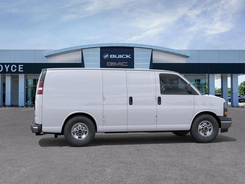Summit White 2026 GMC Savana 2500 Work Van