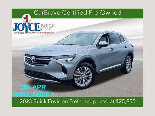 Moonstone Gray Metallic 2023 Buick Envision Preferred