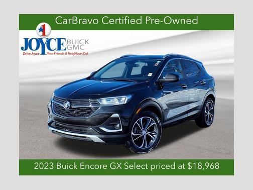 Ebony Twilight Metallic 2023 Buick Encore GX Select