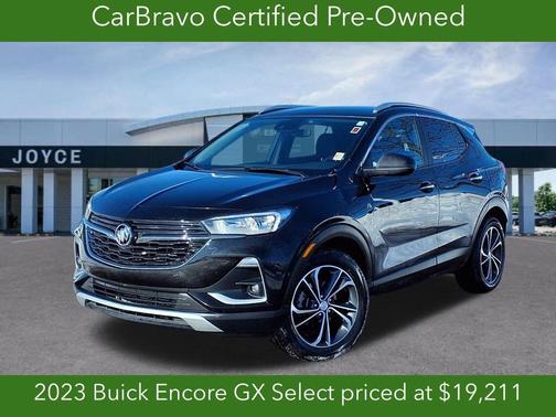 Ebony Twilight Metallic 2023 Buick Encore GX Select