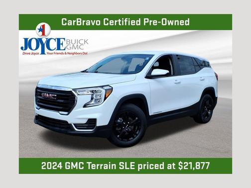 Summit White 2024 GMC Terrain SLE