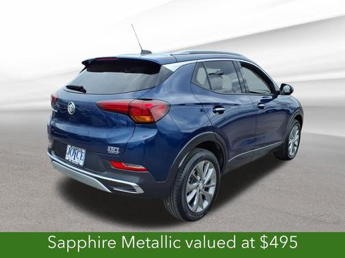 Sapphire Metallic 2023 Buick Encore GX Essence