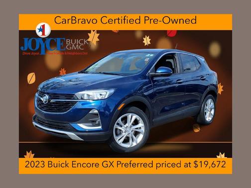 Sapphire Metallic 2023 Buick Encore GX Preferred