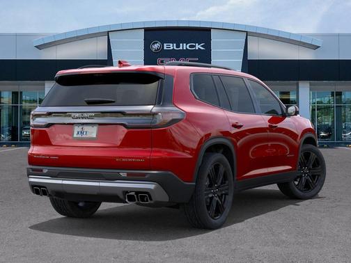 Volcanic Red Tintcoat 2026 GMC Acadia Elevation AWD