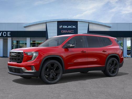 Volcanic Red Tintcoat 2026 GMC Acadia Elevation AWD