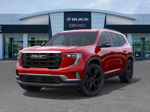 Volcanic Red Tintcoat 2026 GMC Acadia Elevation AWD
