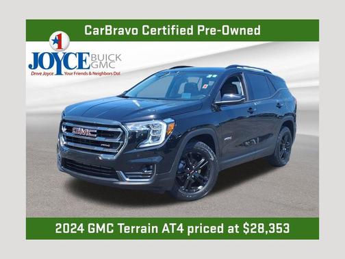 Ebony Twilight Metallic 2024 GMC Terrain AT4