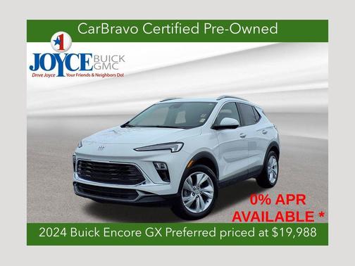 Summit White 2024 Buick Encore GX Preferred