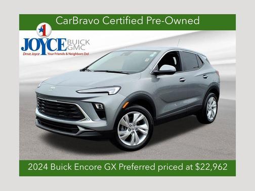Moonstone Gray Metallic 2024 Buick Encore GX Preferred