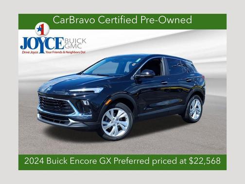 Ebony Twilight Metallic 2024 Buick Encore GX Preferred