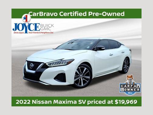 Pearl White Tricoat 2022 Nissan Maxima SV