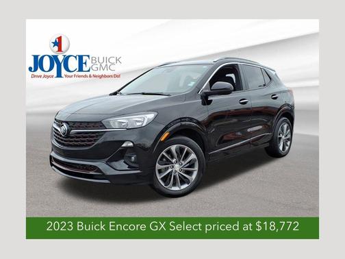 Ebony Twilight Metallic 2023 Buick Encore GX Select
