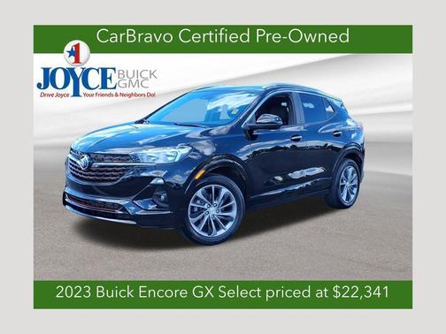 Ebony Twilight Metallic 2023 Buick Encore GX Select