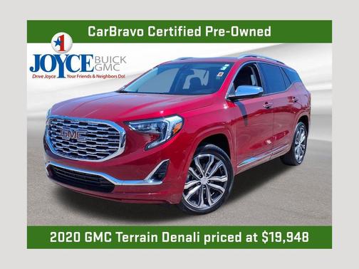 Red Quartz Tintcoat 2020 GMC Terrain Denali