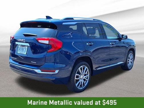Marine Metallic 2022 GMC Terrain Denali
