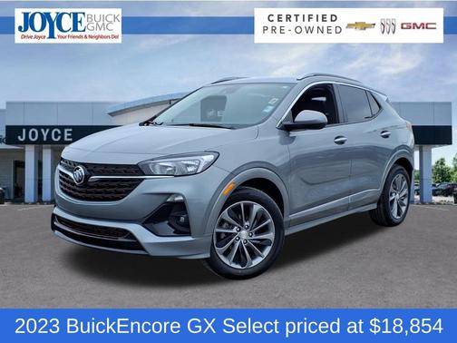 Moonstone Gray Metallic 2023 Buick Encore GX Select