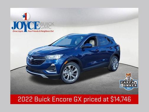 Sapphire Metallic 2022 Buick Encore GX Select