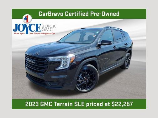 Ebony Twilight Metallic 2023 GMC Terrain SLE