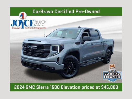 Sterling Metallic 2024 GMC Sierra 1500 Elevation