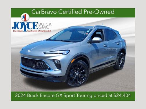 Moonstone Gray Metallic 2024 Buick Encore GX Sport Touring