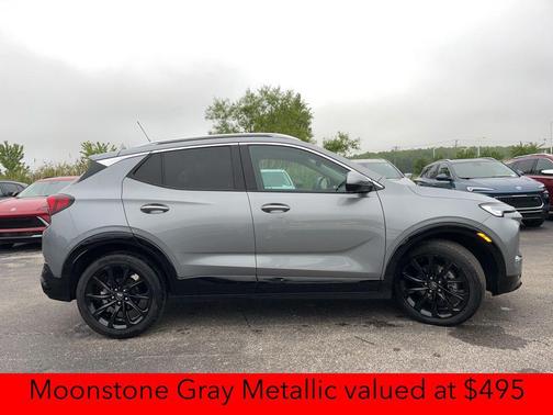 Moonstone Gray Metallic 2024 Buick Encore GX Sport Touring