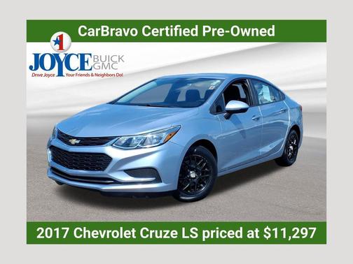 Arctic Blue Metallic 2017 Chevrolet Cruze LS