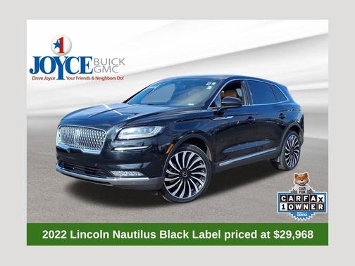 Infinite Black Metallic Clearcoat 2022 Lincoln Nautilus Black Label