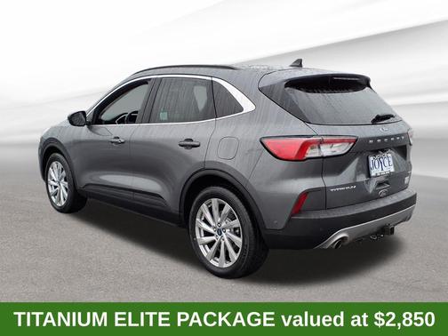 Gray Metallic 2021 Ford Escape Titanium