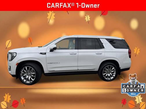 White Frost Tricoat 2022 GMC Yukon Denali