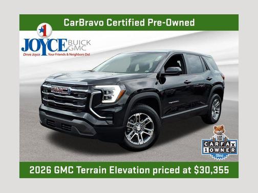Ebony Twilight Metallic 2026 GMC Terrain Elevation